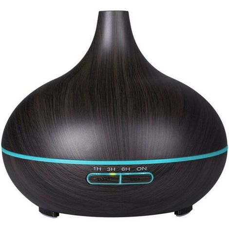 Umidificatore Pure Aroma 150 Yang. Umidificatore a ultrasuoni e diffusore di aromi, capacità 150 ml, timer di 3 ore, 7 colori LED. Aromaterapia. Estremamente silenzioso. - Crezuo