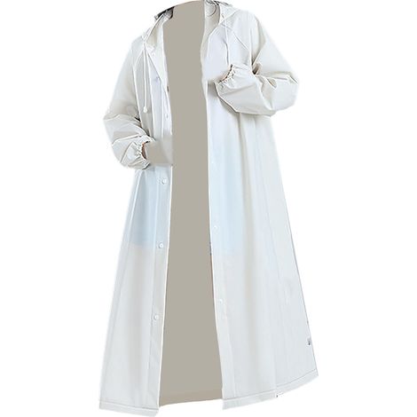 Ponchos de pluie réutilisables pour adultes, imperméables transparents en EVA, portables et pliables avec capuche pour enfants, pour l'extérieur. Imperméables d'extérieur pour enfants et enfants.