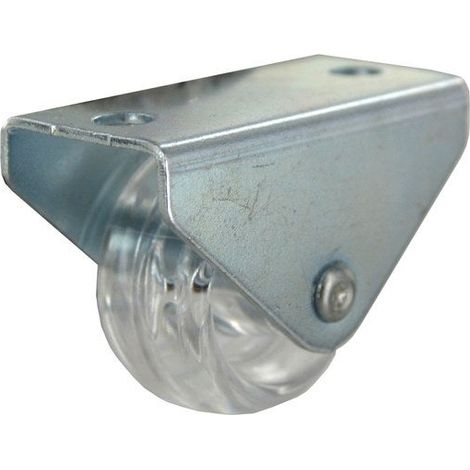 Bockrolle mit Platte, Ø 30 mm Cime