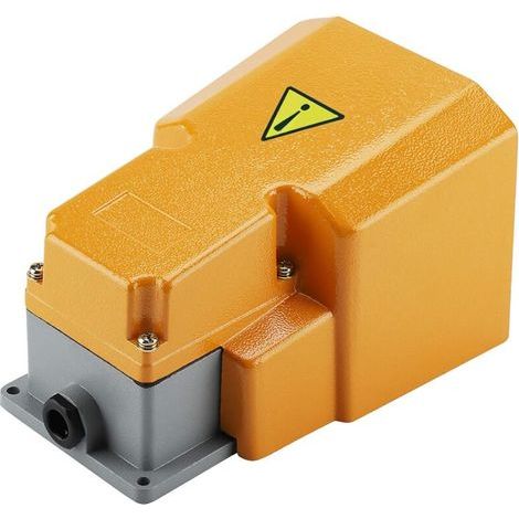 Rosvola Interrupteur à Pédale en Aluminium 250 V 10 A Résistant à L'huile Résistant à La Corrosion et à La Corrosion Interrupteur Marche/Arrêt (1/5)