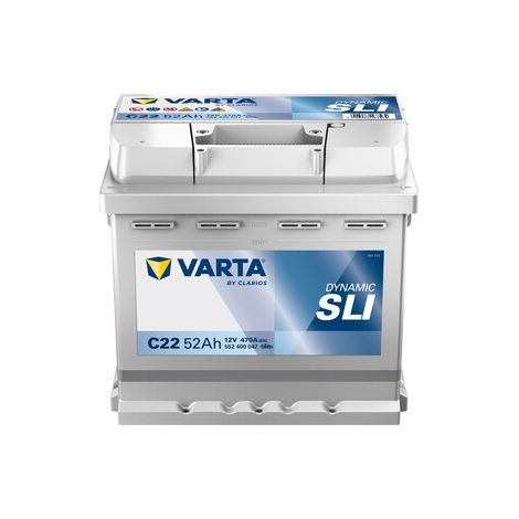 BATTERIA AUTO VARTA BLUE C22 (52AH)   470A
