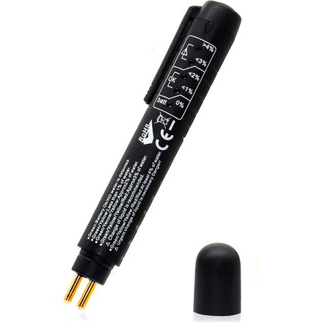 Testeur de Liquide de Frein Stylos d'Analyse Numérique - Détecteur d'Humidité avec 5 Indicateurs LED pour DOT3, DOT4 et DOT5.1 (1/5)