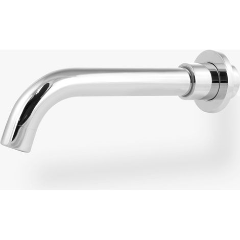 Contemporary Wall Mounted Chrome Basin Sink Mono Mixer Tap & Waste (1/5)