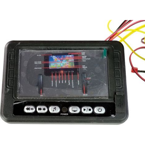 Pannello LCD MP4 per Range Rover DK-RR999 (1/2)