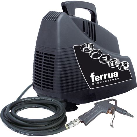 compressore aria portatile ferrua "family" 1,5hp