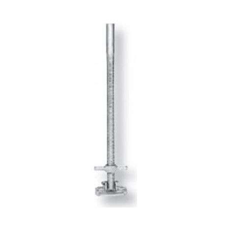 TUBESCA-COMABI - Socle à vis articulé RCM23, débattement 0,65 m - ø38 mm