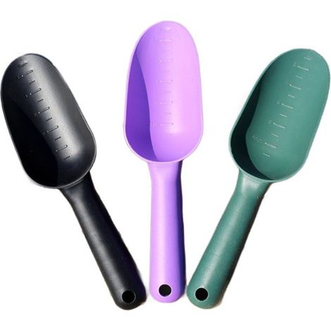 Pelle de jardin en plastique épais, truelle ménagère pour rempotage, plantes grasses, plantation de légumes sur balcon et ramassage de palourdes, 1 pièce, couleur verte par défaut, veuillez préciser s (1/2)