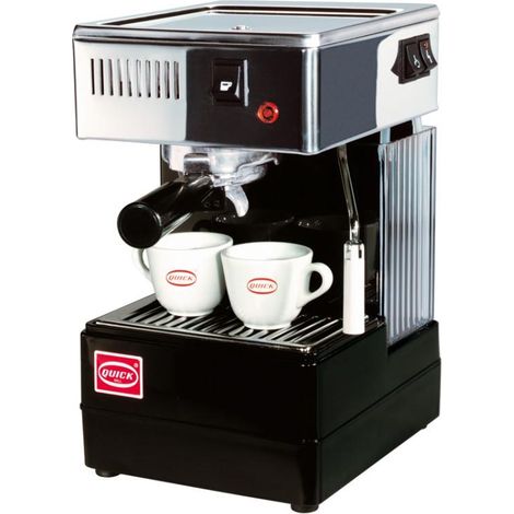 QUICK MILL Quick Mill Siebträgermaschine 0820 Stretta Schwarz (0820-O-XX-NE)