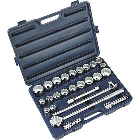 Sealey AK2582 Socket Set 26pc 3/4"Sq Drive 12-point WallDrive®