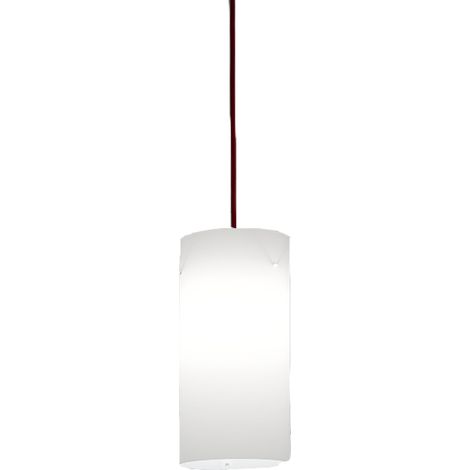 Sospensione Moderna Decolight Polilux ® Bianco Materie Plastiche 1 Luce E27
