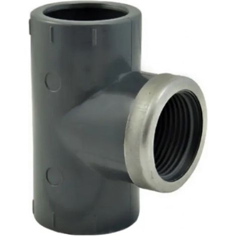 Te 90° filettato FF 20/15x21/20