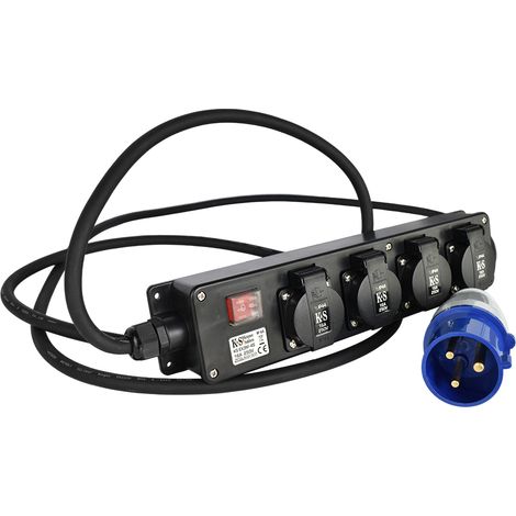Steckdosen-adapter KS EX3M-4S (1/2)