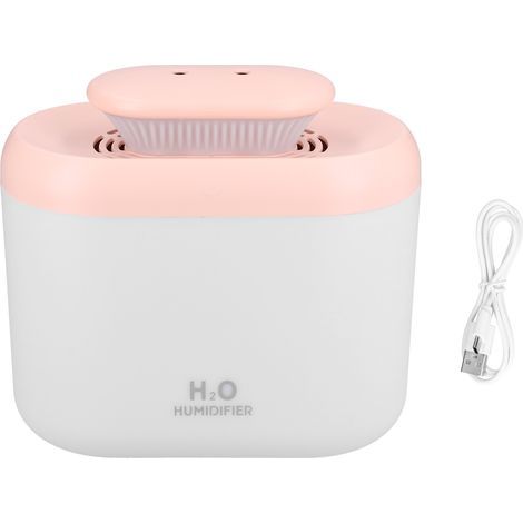 Humidificateur Ultrasonique 3500ml Silencieux avec Veilleuse pour Chambre et Bureau Rose (1/5)
