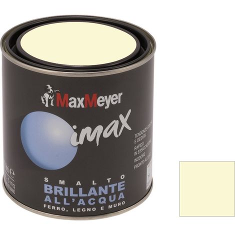 MAX MEYER - IMAX SMALTO ACQUA BRILLANTE 500ML BIANCO PANNA