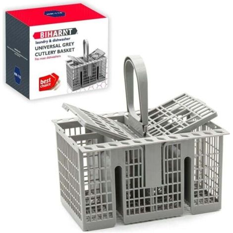 Universal basket for Hotpoint large-capacity dishwashers 99673-8729, C00257140, C00386607 grey