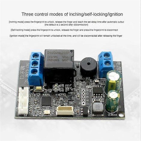 Serrure intelligente NFC RFID pour téléphone, contrôle par empreinte digitale et carte IC, module de verrouillage sans contact, pack unique, noir (1/5)