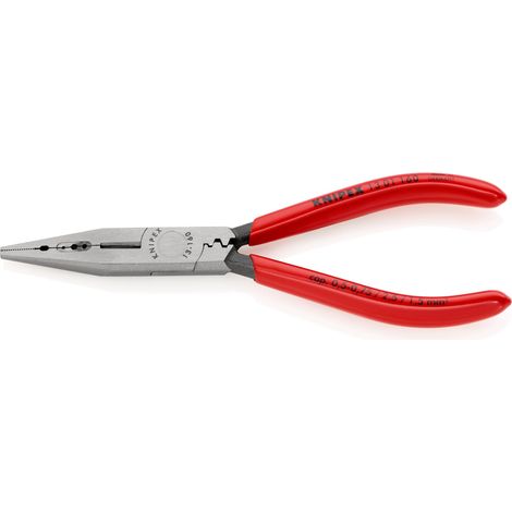 KNIPEX 13 01 160 SB Pince multifonctions gainées en plastique atramentisée noire 160 mm
