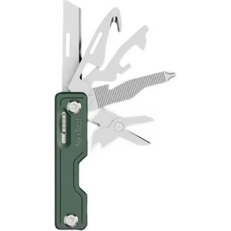 Multitool nextool ne20098 acier inoxydable vert (1/3)