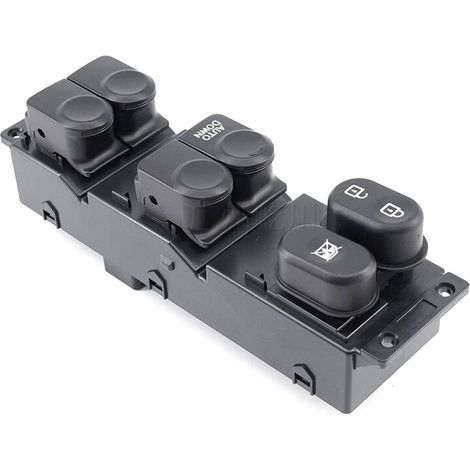 Interrupteur de commande de vitre électrique, interrupteur de levage de vitre avant gauche adapté aux voitures Hyundai et Kia (1/4)