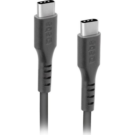 SBS TECABLETCC20K USB Kabel USB 2.0 1,5 m USB C Schwarz