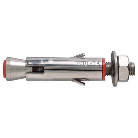 Ancoranti meccanici a 2 settori Diam. 12 con barra filettata M6 - 4 pz.