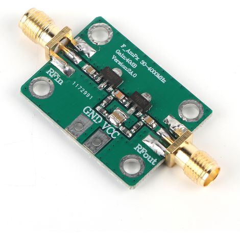 Module amplificateur RF large bande 30-4000 MHz, gain 40 dB, pour FM, HF et VHF/UHF (1/5)
