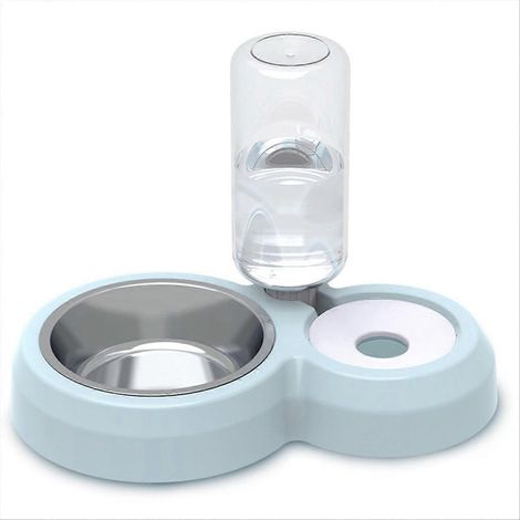 Automatischer 2-in-1-Futter- und Wasserspender für Katzen und Hunde, wasserdicht. (1/5)