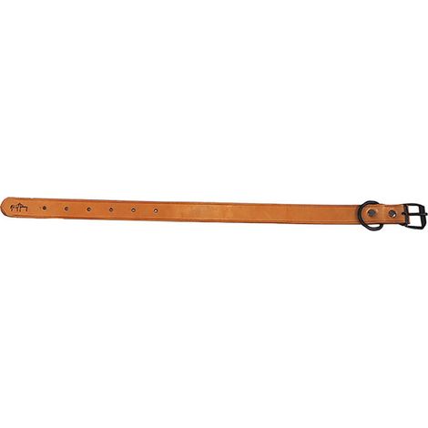 Collar de cuero liso 8 - 1,8x43 cm