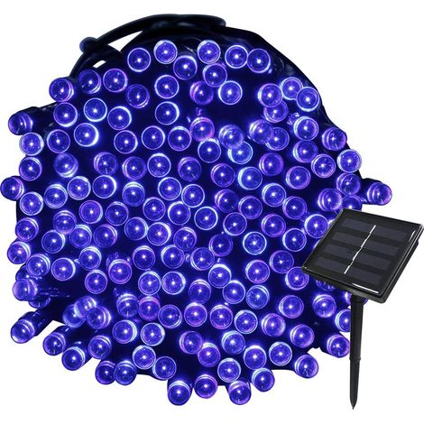 Guirlande Solaire - 200 LED - 22 M - Étanche IP65 - 8 Modes - Pour Jardin Extérieur Balcon - 1 Pièce (1/5)