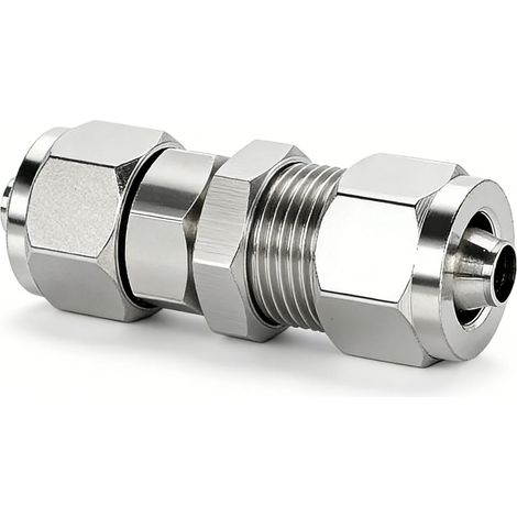 Raccord rapide pneumatique à vis rapide en acier inoxydable 304 (PM-Bulkhead-4mm) (1/5)