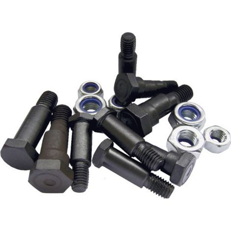 Messerkopfschrauben-Set - universell - 14-teilig