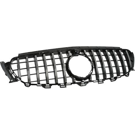 Panamericana GT-Kühlergrill mit Kameraöffnungen, Ersatz für Mercedes Benz E-Klasse W213 C238 S213 Vor-Facelift 2017-2020 (galvanisch verzinnt) (1/5)