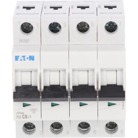 Leitungsschutzschalter 4P C 6A 6kA AC PL6-C6/4 166531