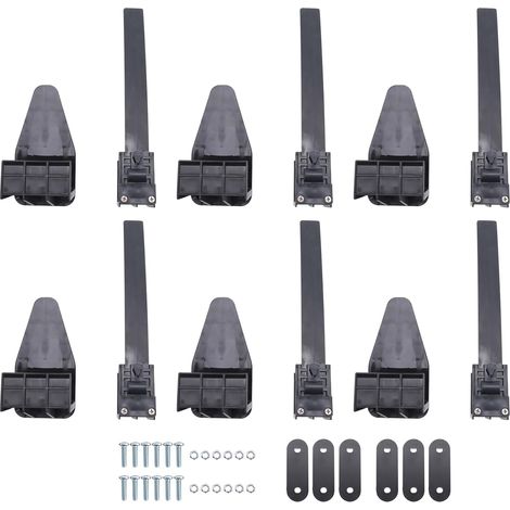 Lot de 6 bannières en vinyle pour décoration de porte de garage - Facile à installer (1/5)