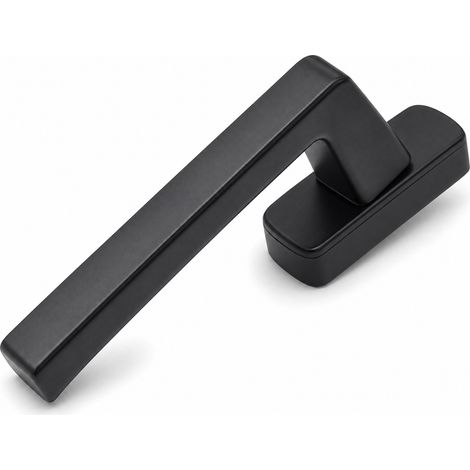 Poignée de Fenêtre Aluminium Noire pour Battant 160 mm (1/5)