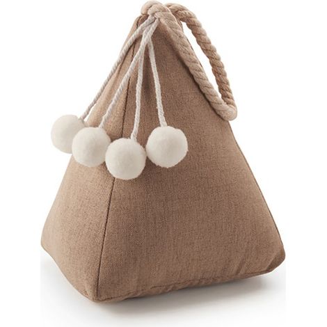 Textil-Türstopper 1kg beige Beutel INOFIX