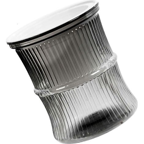 Pot de fleurs transparent à arrosage automatique, disponible en plusieurs couleurs, idéal pour surveiller facilement les racines des plantes dans le jardin, gris. (1/5)