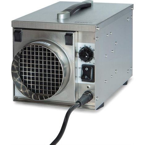 Déshumidificateur d'adsorption en acier inoxydable 12 l/jour 500 W pour assainissement des dégâts d'eau et séchage des constructions (1/5)