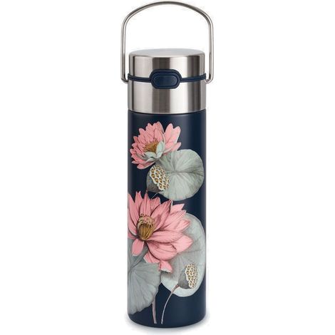 Thermos de voyage avec infuseur métal nénuphar (1/2)