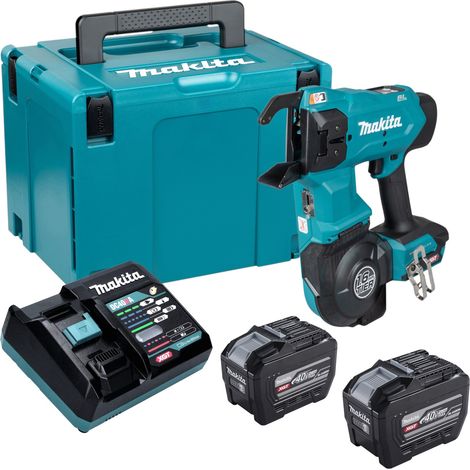 Makita TR 001 GE201 Akku Bewehrungsverbinder 40 V max. 1,6 mm Brushless + 2x Akku 8,0 Ah + Ladegerät + Makpac (1/5)