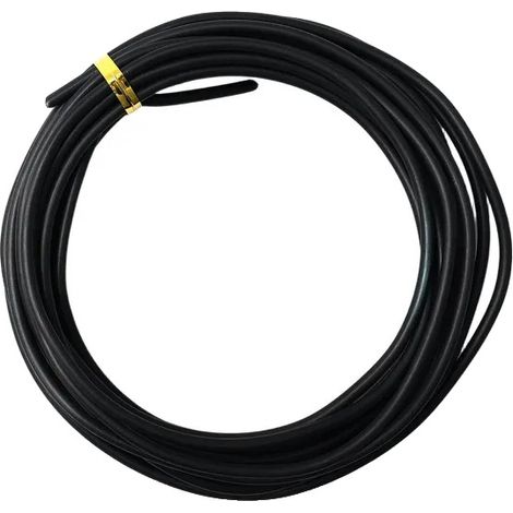 Alambre de aluminio para bonsái, soporte flexible, material duradero, 2,0 mm, negro, 4 rollos (20 m) (1/2)