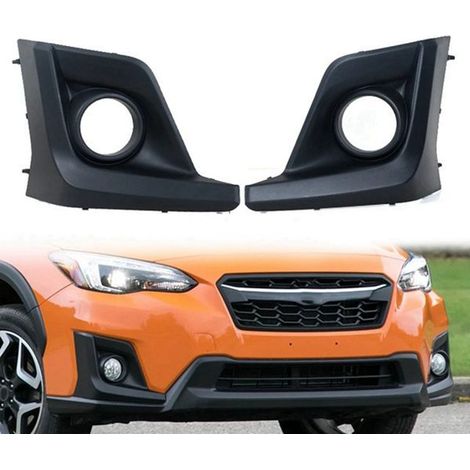 1 pair. Color: Black. Material: Plastic. Applicable to front bumper fog light cover, grille, and fog light bezel. (1/5)