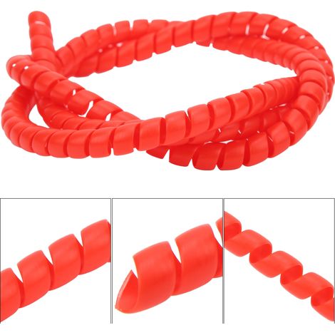 Gaine spirale de protection pour câble de frein scooter électrique Xiaomi M365 - Rouge