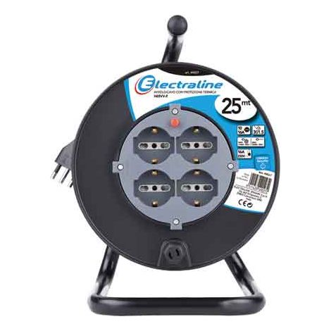 AVVOLGICAVO DOMESTICO CON CAVALETTO 15 mt - ELECTRALINE