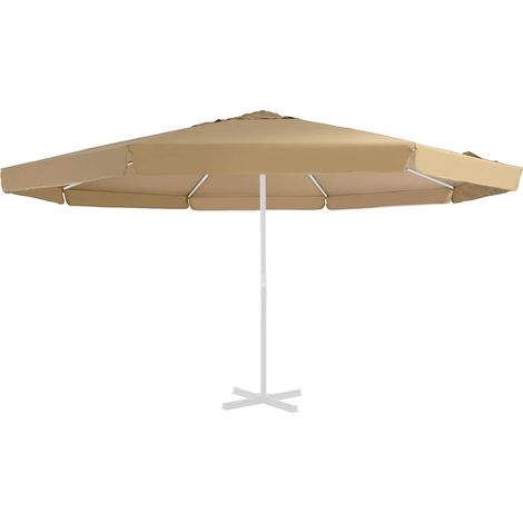 Maison Exclusive - Telo di Ricambio per Tenda da Sole Tortora 515 cm