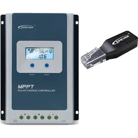 Contrôleur de Charge Solaire, Technologie MPPT, Interface Conviviale, TracerANG3 WIFI2.4G, Tracer2210ANG3 (1/2)