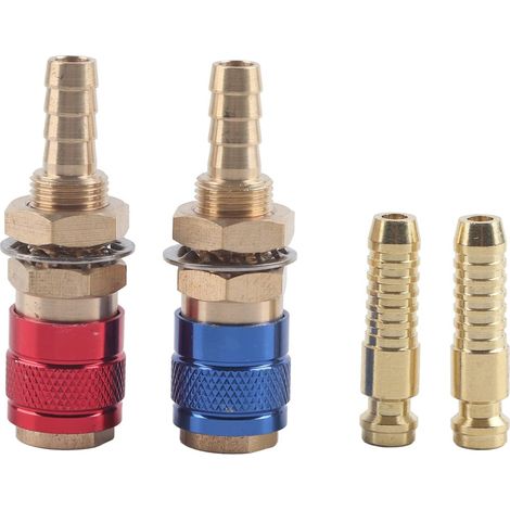 2pcs 8 mm Adaptateur refroidi et gaz (1/5)