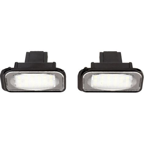 Pair of 18 LED Car Licence Plate Lights suitable for W203 W211 W219, 2038200066,. (1/4)