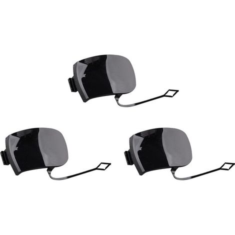 Tre coperture per gancio di traino per paraurti anteriore per Ford F55, F56 e F57 Cooper S hatchback (modelli 2018, 2017 e 2016) (Codice articolo: 51117337796). (1/3)