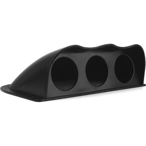 Instrumentenhalterung, universelle 3-Loch-52-mm-/2-Zoll-Armaturenbrett-Instrumentenhalterung, universelle Kfz-Armaturenbrett-Instrumentenhalterung